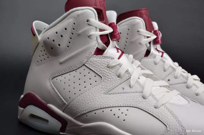 650 Comfortable 6 Jordan 384664-116 Maroon Retro 0822